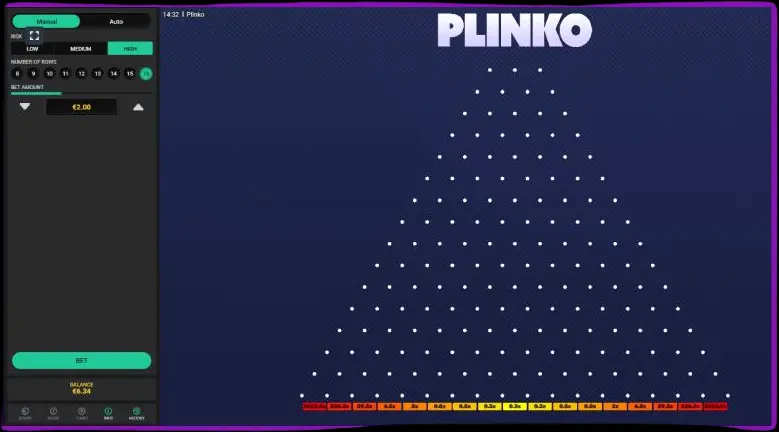 オンラインカジノでPlinkoのプレイを始めるにはどうすればいいですか?
